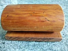 1814 Solid Cherry Gavel Block Board Sound 200+ yrs Judge President Chairman CEO