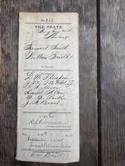 1885 Mississippi Circuit Court Indictment | Grand Jury Burglary Case | Original