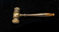 Vintage Wooden Gavel Wood Meeting Judges Judge ORDER COURT Costume Patina #98 86